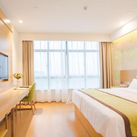 Greentree Inn Wuxi Huishan District Yangshan Town Jiayang Life Plaza Business Hotel Jiaxing Esterno foto
