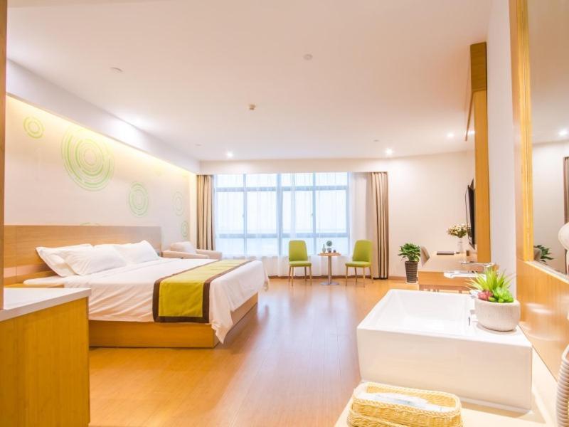 Greentree Inn Wuxi Huishan District Yangshan Town Jiayang Life Plaza Business Hotel Jiaxing Esterno foto