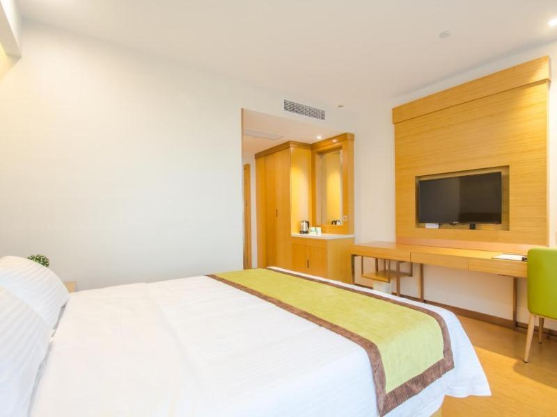 Greentree Inn Wuxi Huishan District Yangshan Town Jiayang Life Plaza Business Hotel Jiaxing Esterno foto