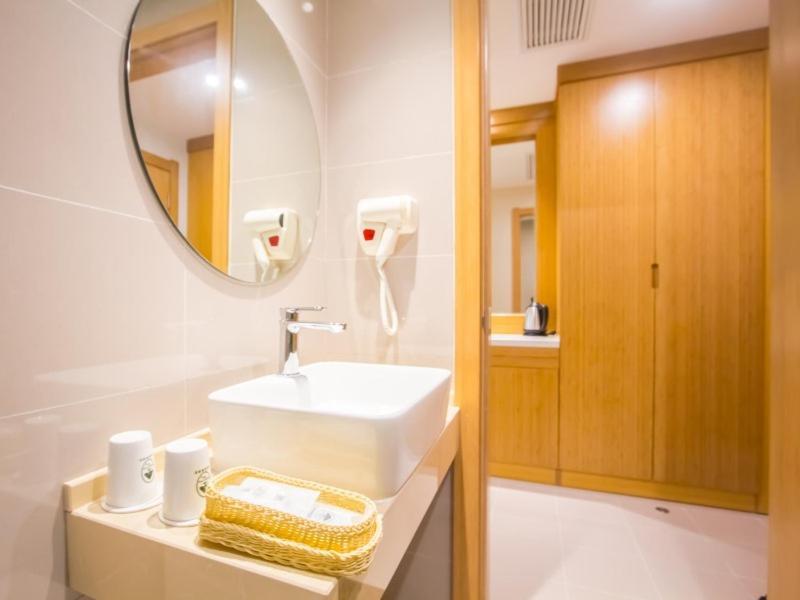 Greentree Inn Wuxi Huishan District Yangshan Town Jiayang Life Plaza Business Hotel Jiaxing Esterno foto