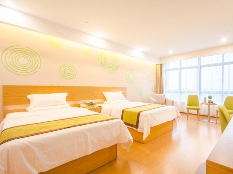 Greentree Inn Wuxi Huishan District Yangshan Town Jiayang Life Plaza Business Hotel Jiaxing Esterno foto