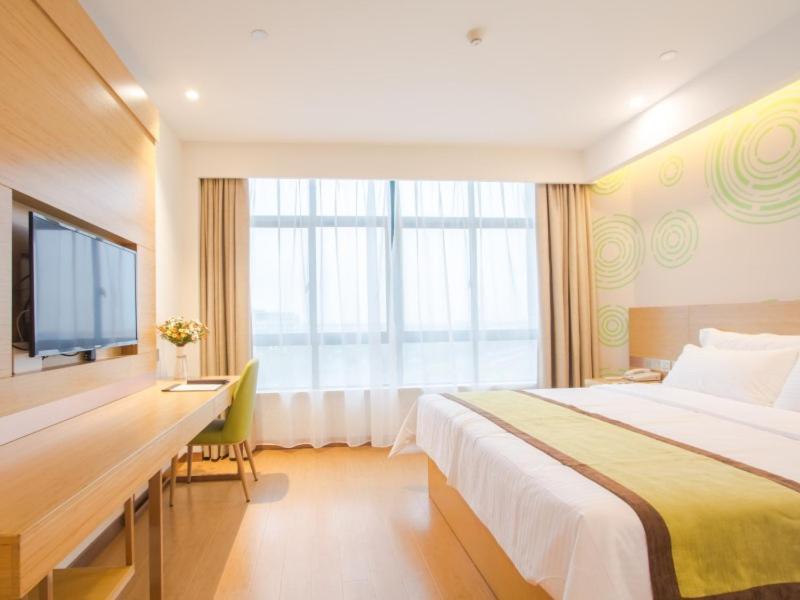 Greentree Inn Wuxi Huishan District Yangshan Town Jiayang Life Plaza Business Hotel Jiaxing Esterno foto