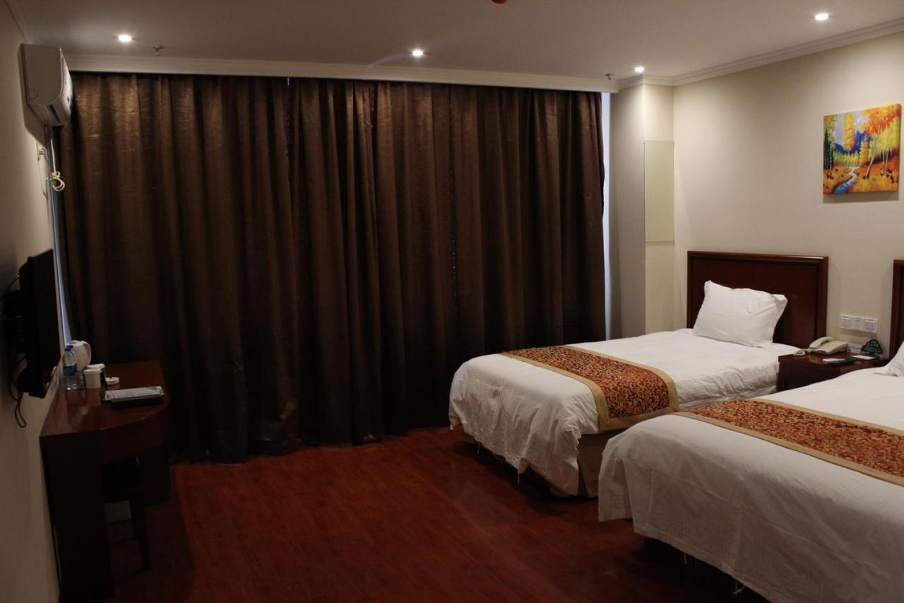 Greentree Inn Wuxi Huishan District Yangshan Town Jiayang Life Plaza Business Hotel Jiaxing Esterno foto